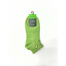 НЕ01-3 Носки женск укороч. МИНИ авокадо