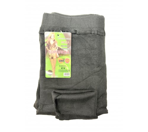 806-1 Гамаши 1ш.с начесом ЧЕРНЫЕ   6Xl "КОРОЛЕВА"