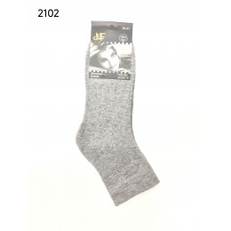 2102 Носки женск.махра однотон. KAERDAN