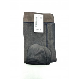 Д174-3 Колготки женск. 2ш.2я кожа р-р 48-50 КОРОЛЕВА