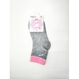 К134 Носки детск.девоч.хлопок КУ   р-р27-30  (5-7лет)