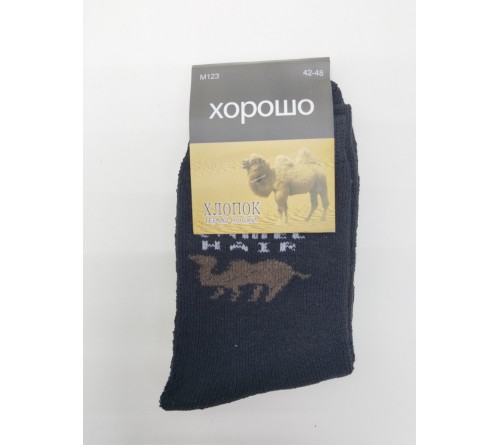 М123 Носки мужск.махра  ТЕРМО *ХОРОШО*