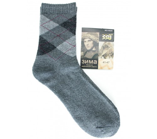 5020 Носки мужск.Верблюжья шерсть *330*