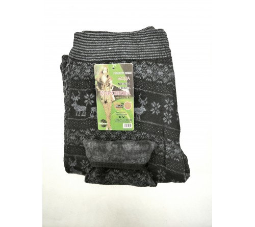 807-1 Гамаши женск.1ш флис .XL-6 XL  КОРОЛЕВА