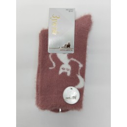 2373-12 Носки женск.шерсть норки ЗУВЕЙ 2373-12 Носки женск.шерсть норки ЗУВЕЙ