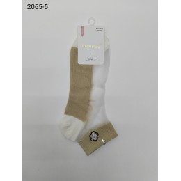 2065-5 Носки женск.сред.длинна х/б+капрон МИНИ