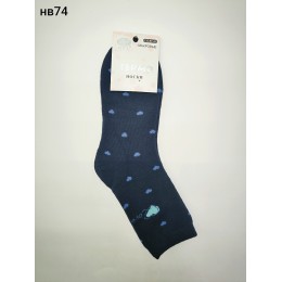 НВ74 Носки женск.махра длинные  BFL