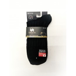 1115 Носки мужск.кашемир Круп.вязка мед/рез СинДе СЫ 1115 Носки мужск.кашемир Круп.вязка мед/рез СинДе СЫ