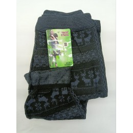 8071 Гамаши жен.1-шов.с начес. 7XL \379\  "ЮТВОЙ СТИЛЬ"