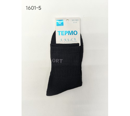 1601-5 Носки мужск.термо 80% хлопка  ОЛАНЬ