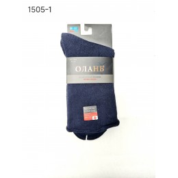 1505-1 Носки мужск.махра без/резинки однотон. ОЛАНЬ 1505-1 Носки мужск.махра без/резинки однотон. ОЛАНЬ