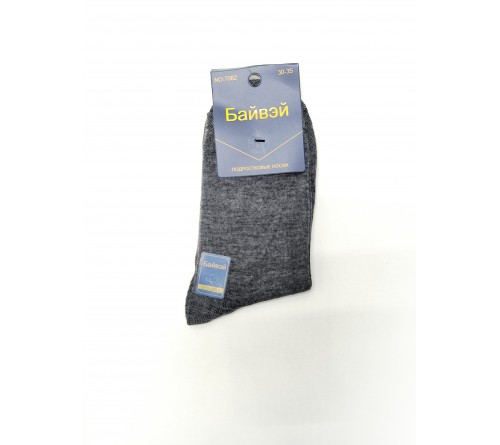 7082 Носки подрост. Байвей р-р 30-35 (7-9л)