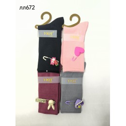 ЛЛ672-12  Носки женск.плотные на БУЛАВКЕ    УЮТ